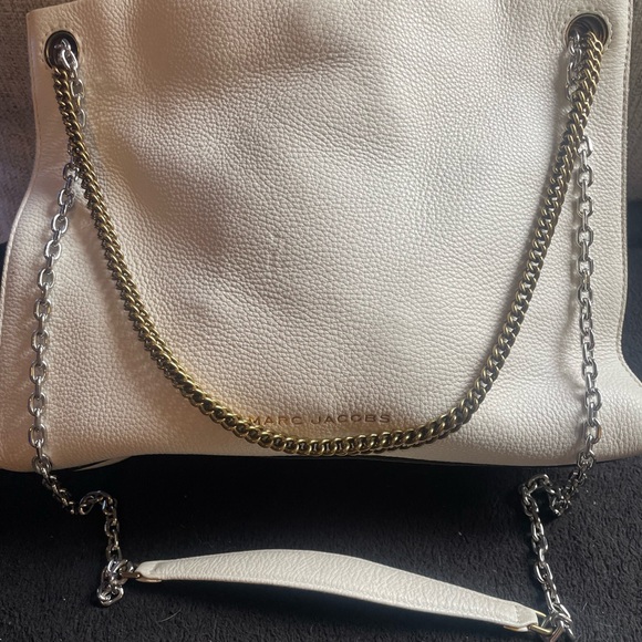 White MARC JACOBS Double Link 27 Shoulder Bag - Picture 9 of 9